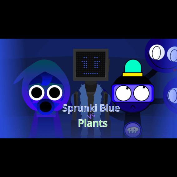 Plants vs Sprunki Blue